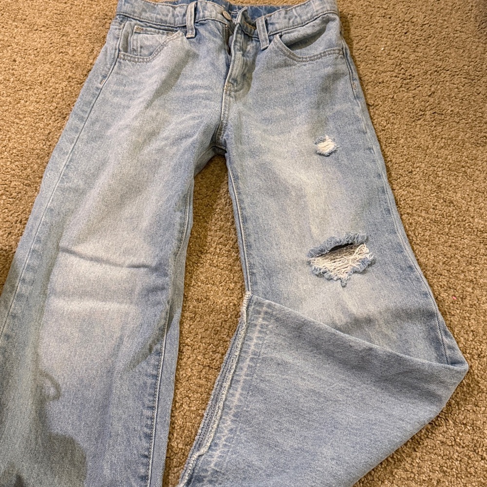 Old Navy Light Blue wide Leg Jeans